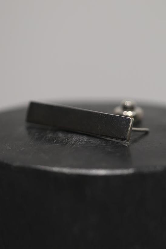 Parts of Four tablet earrings (34mm, PA) 1035-6-PA